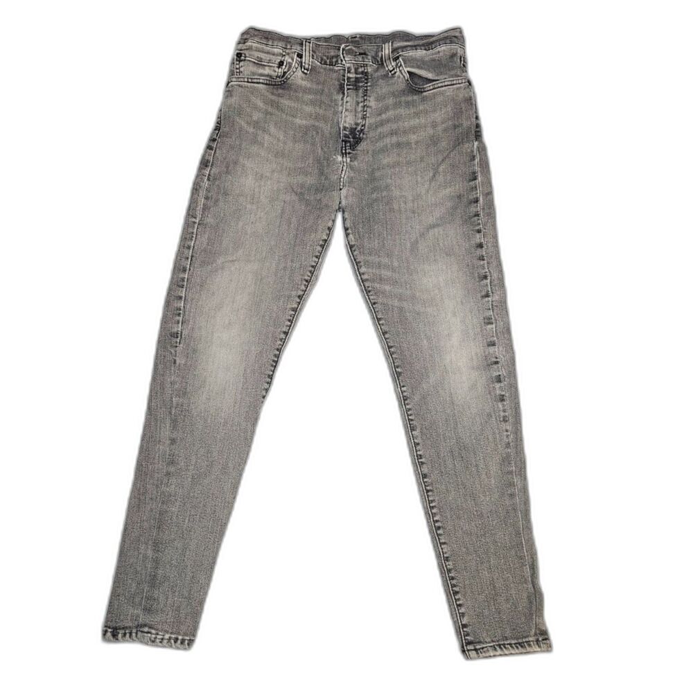 Levi’s Premium 512 Slim Taper Men’s Jeans W33 L30 Gray Charcoal Denim